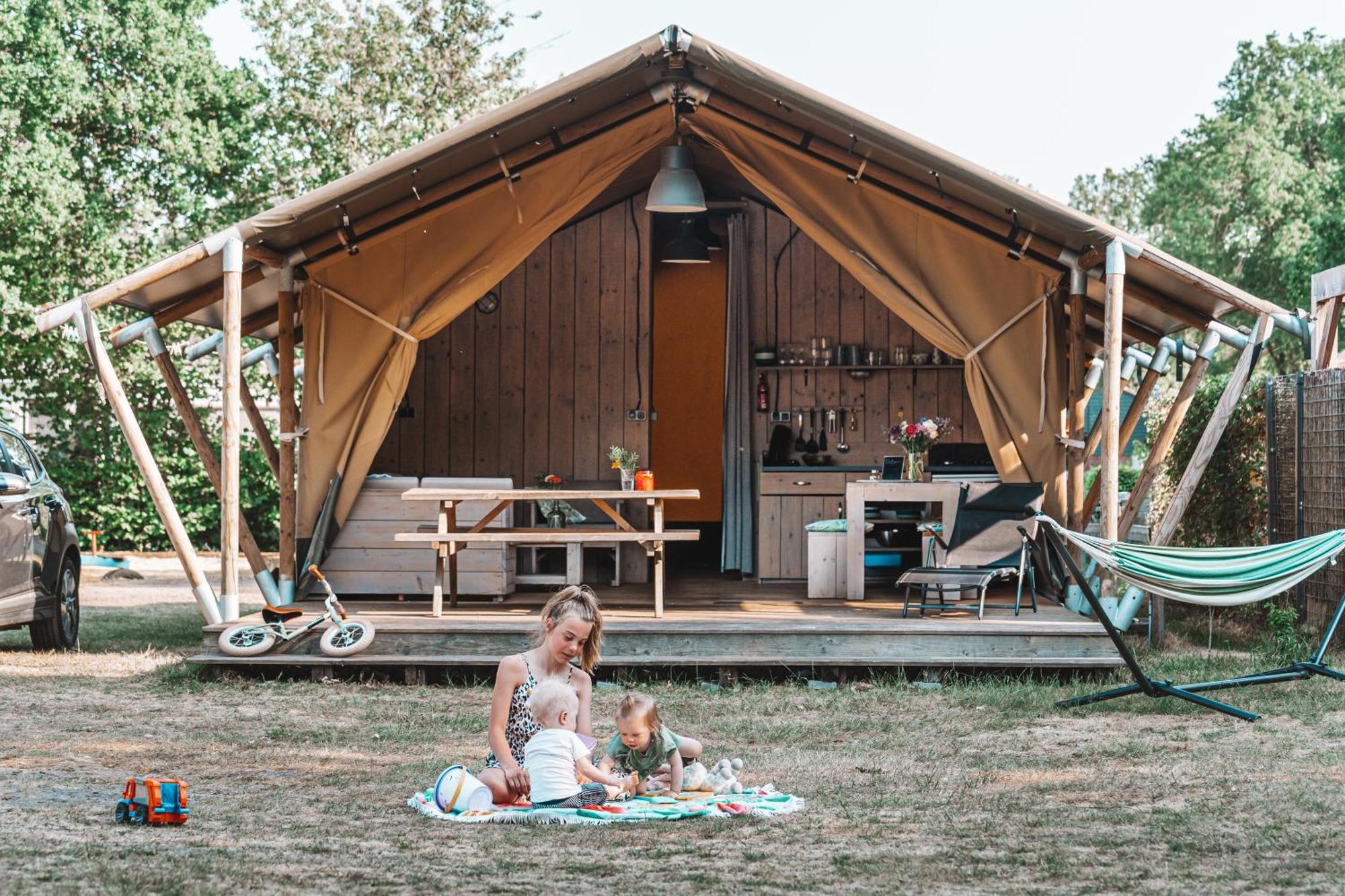 Glamping Holten Luxe Safaritent 1 外观 照片