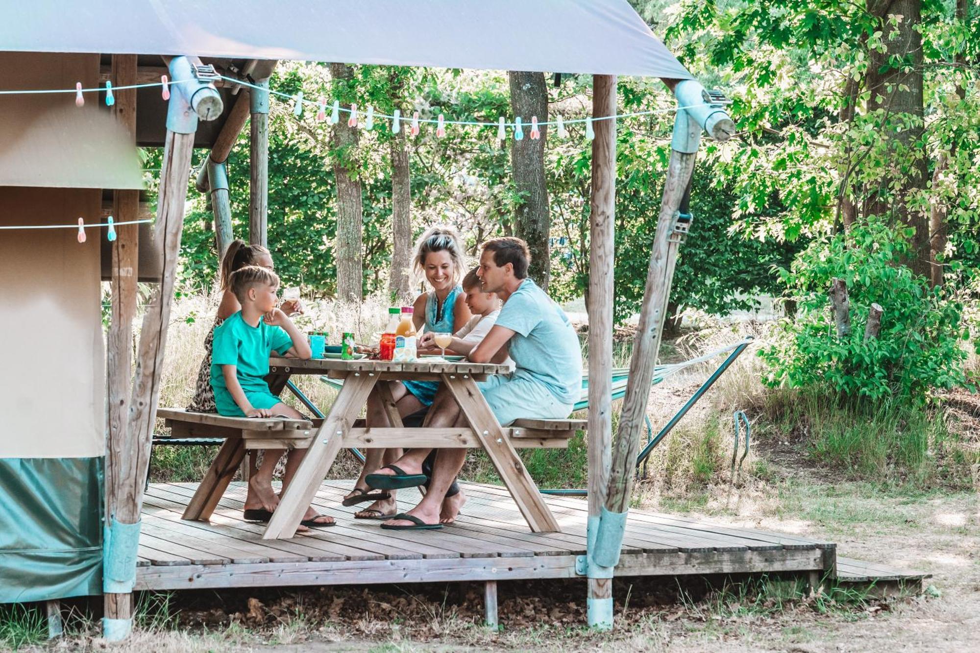 Glamping Holten Luxe Safaritent 1 外观 照片