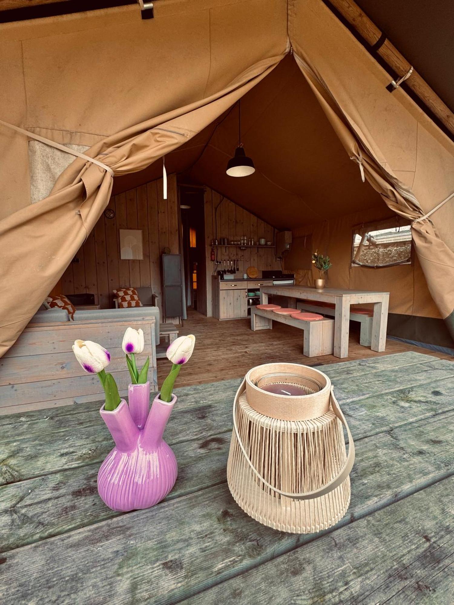 Glamping Holten Luxe Safaritent 1 外观 照片